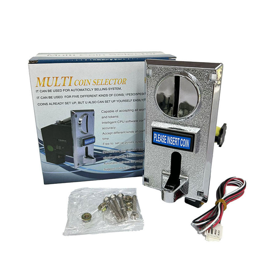 High-Precision Electronic Coin Selector | 616 Multi-Coin Vending Machine Coin Acceptor for Arcade & Kiosk | HomingGame Factory Direct