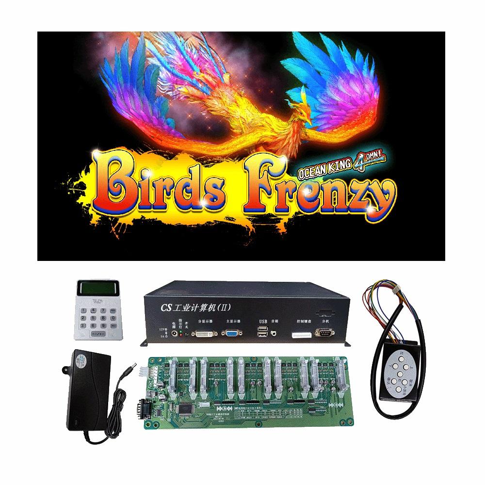Birds Frenzy Fishing Game Motherboard Kit | High-Performance Arcade Fish Hunting Conversion PCB & Software | HomingGame Factory