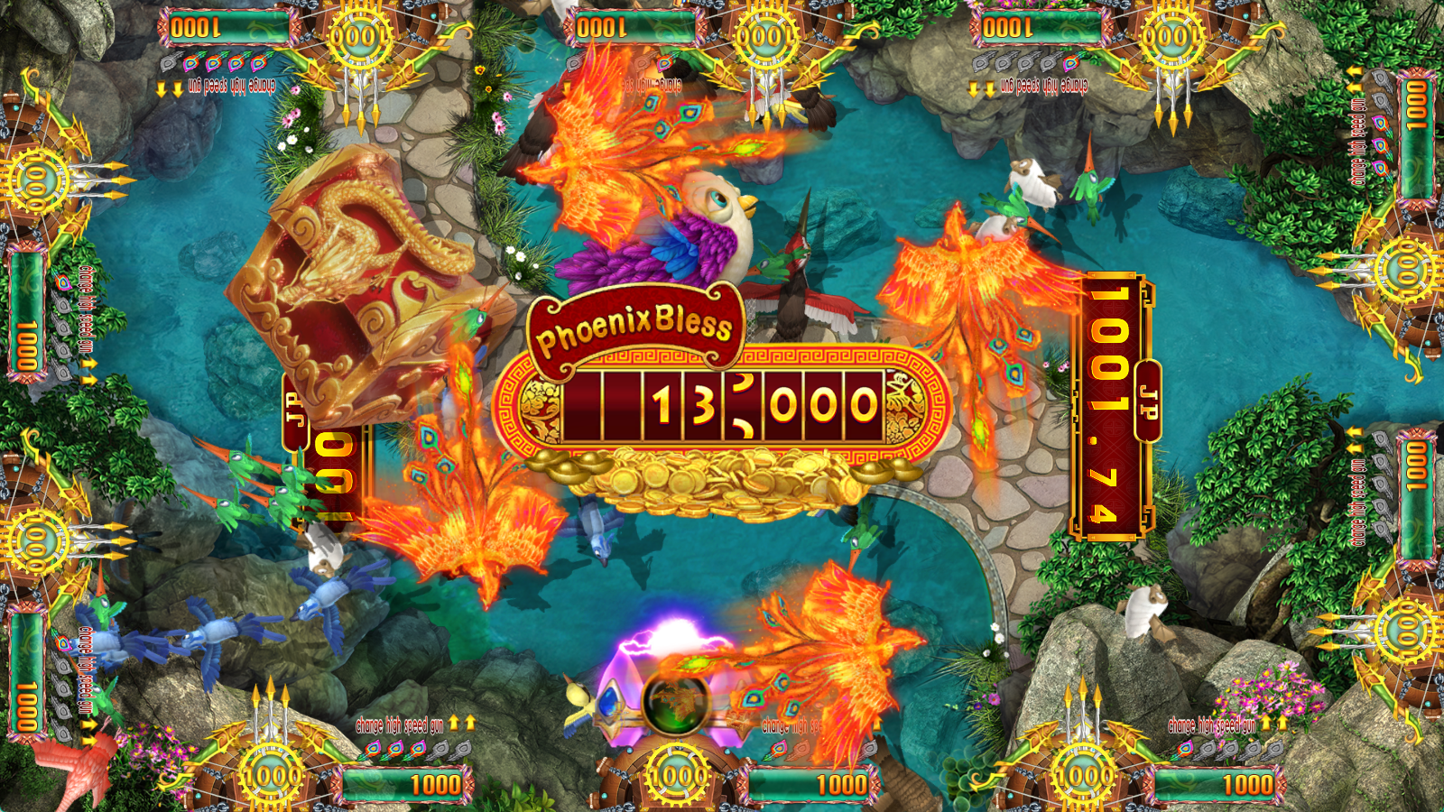 Lucky Birds Fishing Game Motherboard Kit | High-Performance Arcade Fish Hunting Conversion PCB & Software | HomingGame Factory