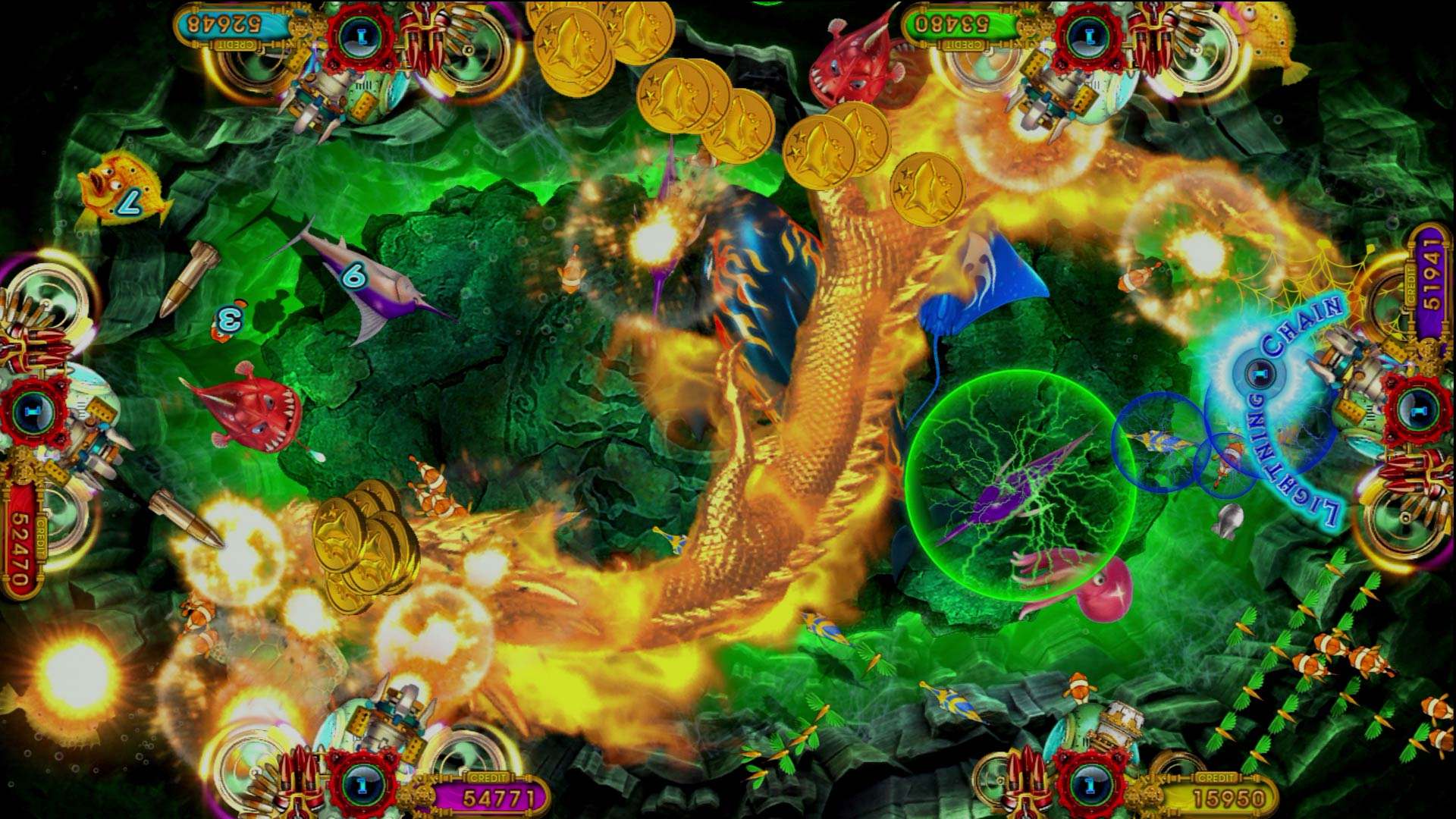 Ocean King 2 Thunder Dragon Fishing Game Motherboard Kit | Authentic Arcade Conversion PCB & Software | HomingGame Factory Direct Wholesale
