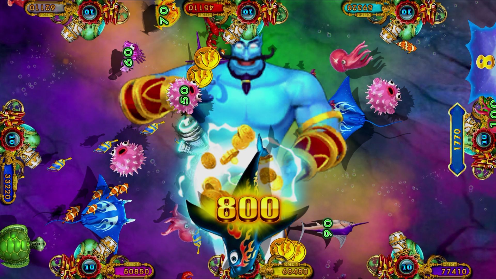 Ocean King 3 Plus: Aladdin Adventure Fishing Game Motherboard Kit | Authentic Arcade PCB Conversion | HomingGame Factory Direct Wholesale