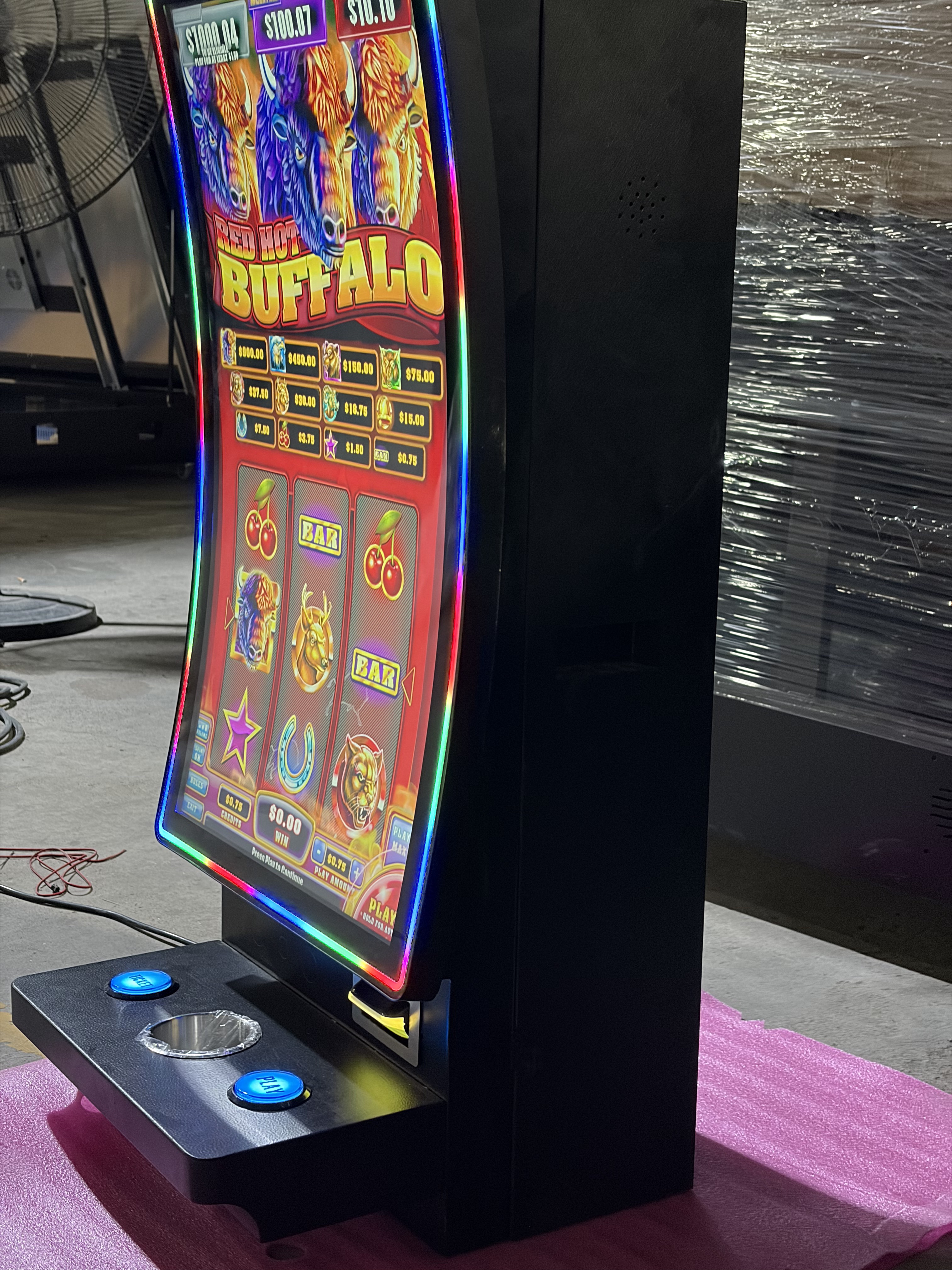 32-Inch Curved Touch Screen Interactive Entertainment Desktop – USA-Ready Fusion 4 Slot table game machine Fusion  Style Machine by HomingGame Factory