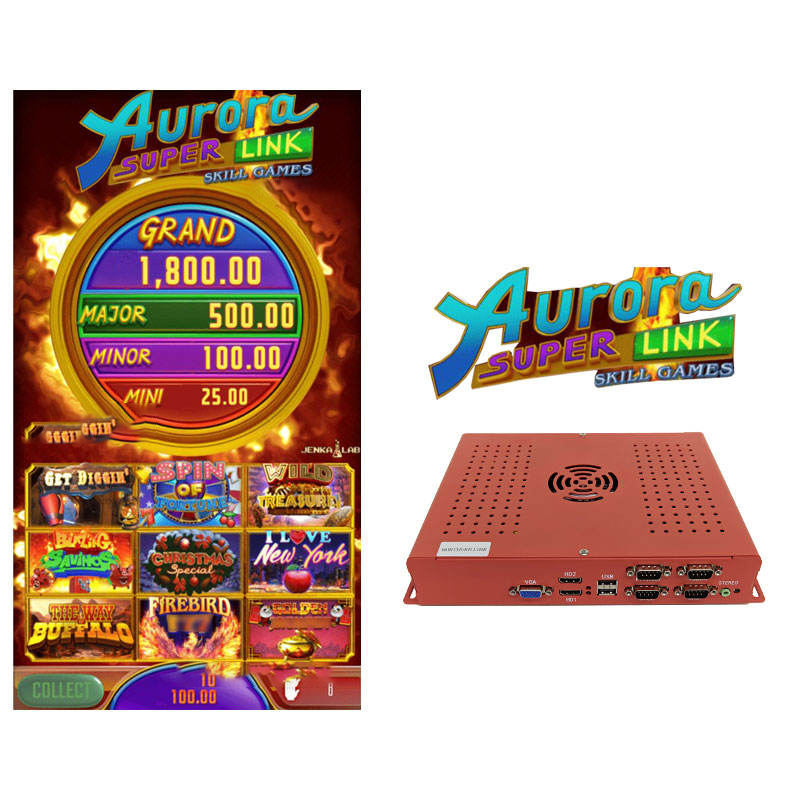 9 in 1 multiple Aurora Super Link Skill Slot Game Board | High-Performance Arcade PCB Kit | HomingGame Factory Direct Wholesale