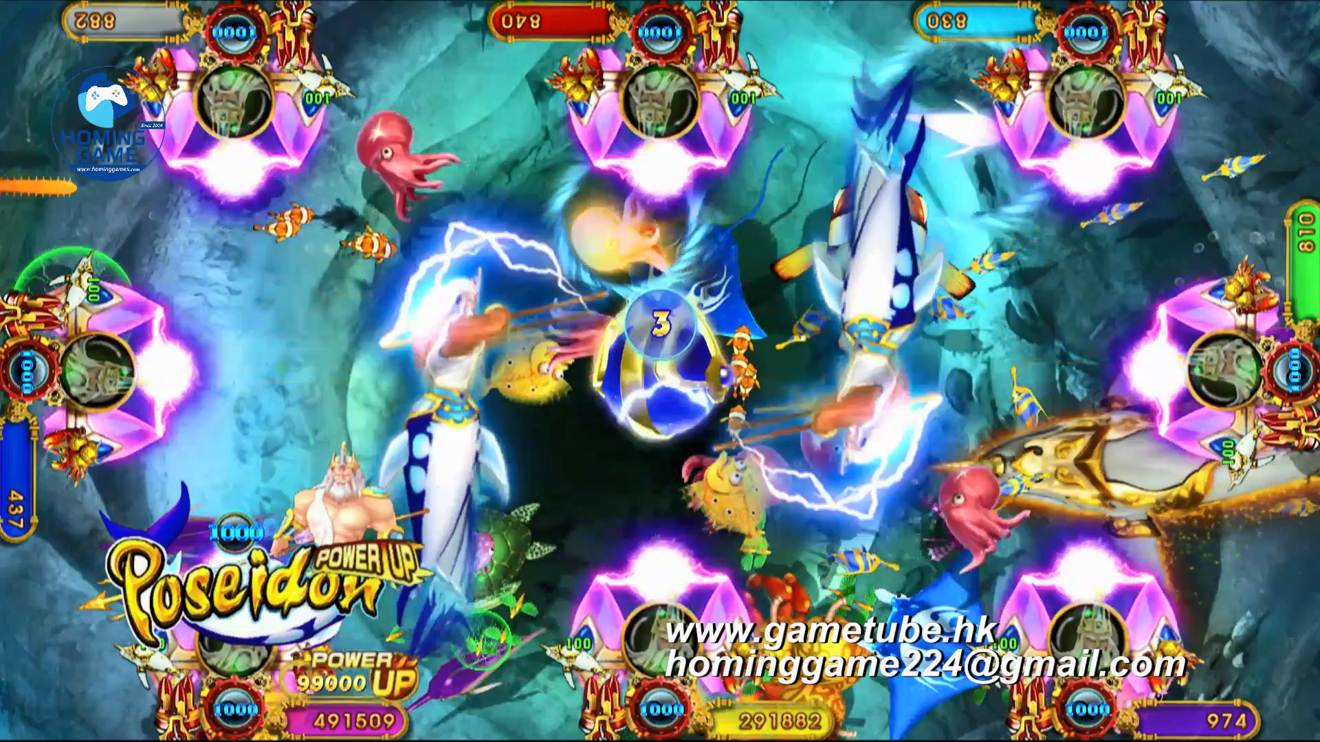 Ocean King 3 Plus: Blackbeard’s Fury Motherboard Kit | High-Revenue Arcade Fish Game System | HomingGame Factory Direct Wholesale