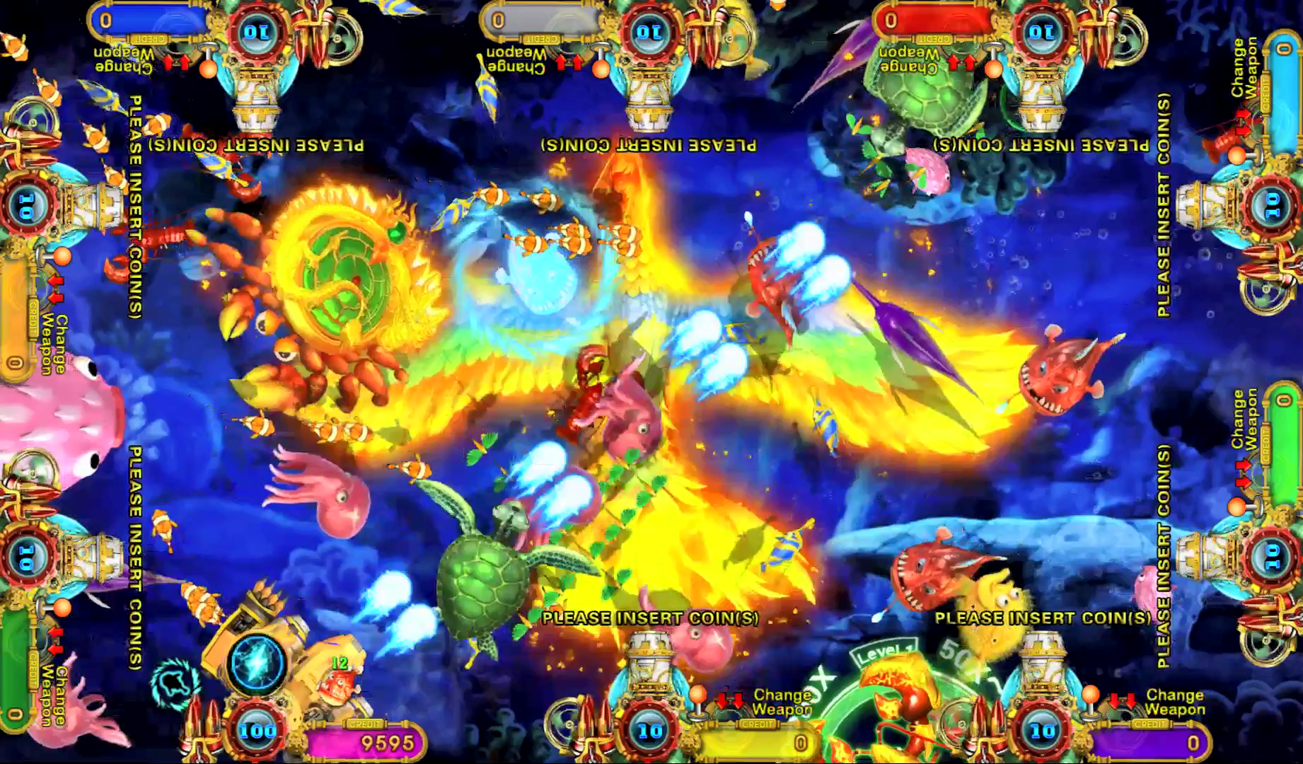 Ocean King 3 Blazing Phoenix Arcade Fishing Game Machine | HomingGame Factory