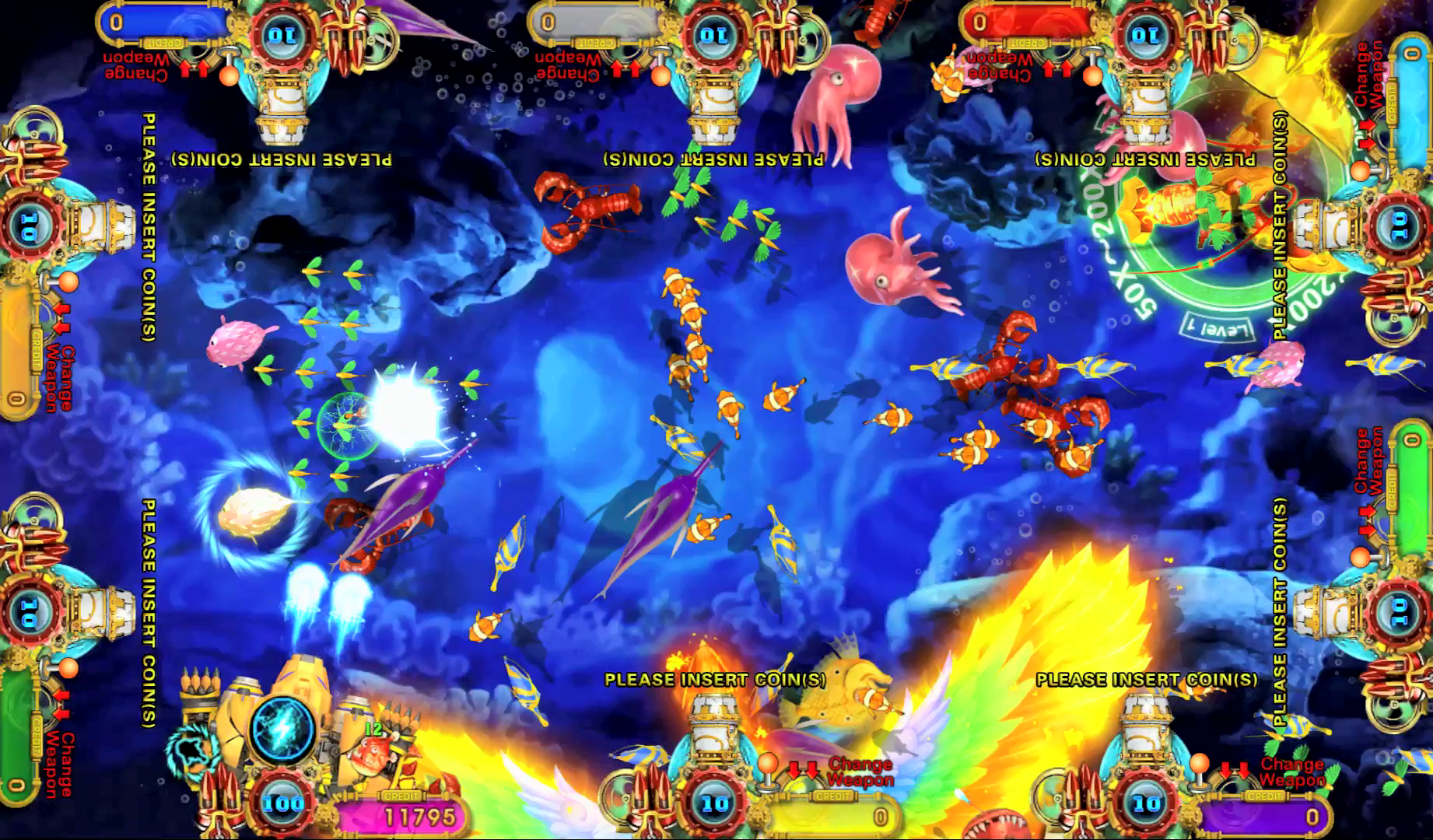 Ocean King 3 Blazing Phoenix Arcade Fishing Game Machine | HomingGame Factory