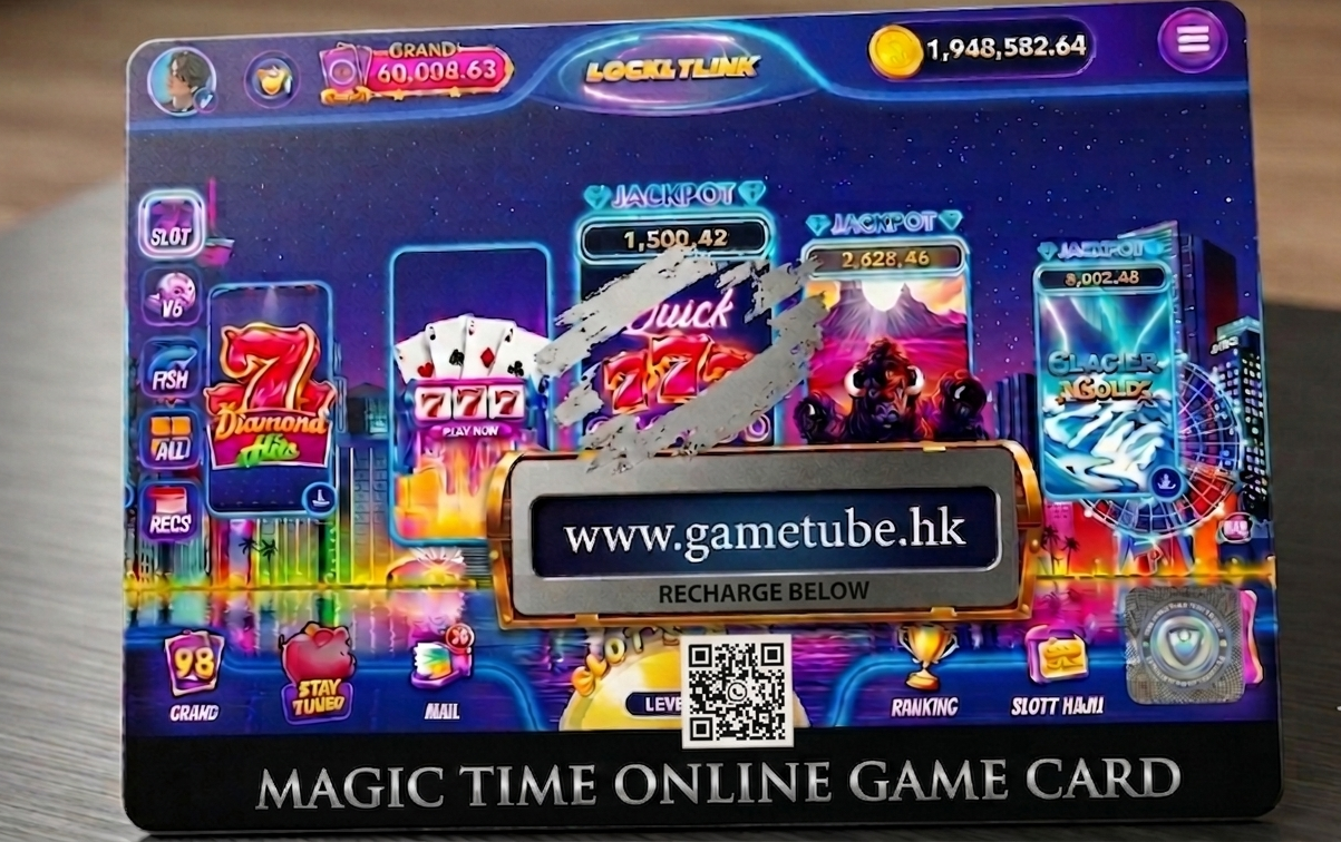 Magic Time Online Mobile Game Recharge Card – Factory Direct Supply